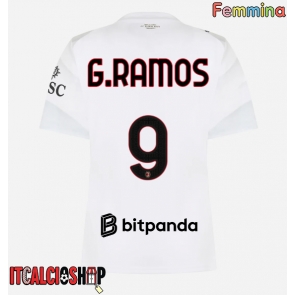 AC Milan Goncalo Ramos #9 Seconda Maglia Femmina 2026-27 Manica Corta